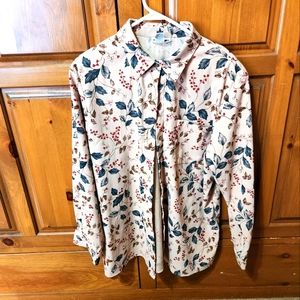 Alfred Dunner corduroy button up